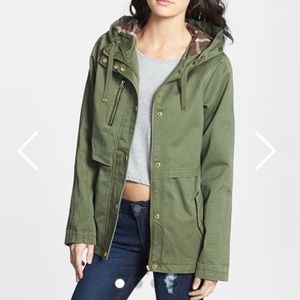 Coats | Topshop Army Green Parka 